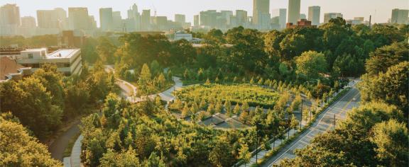The Georgia Tech EcoCommons (Photo by Nick Hubbard)