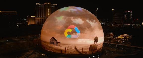 The Wizard of Oz at Sphere courtesy of Google & Sphere